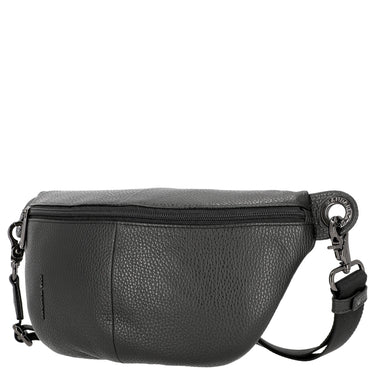 Mandarina Duck Mellow Leather Bum Bag - Sac banane 30 cm (nero)