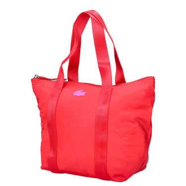 Lacoste Izzie - Borsa a spalla XS aus Nylon 23 cm (pompier rose fluo)