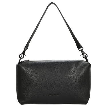 Mandarina Duck Mellow Leather Hobo - Schultertasche 30 cm (nero)