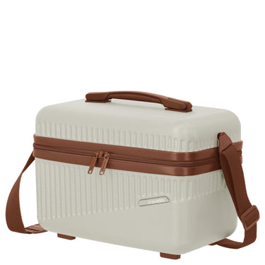 Travelite Bali - Beauty Case 36 cm (white/cognac)
