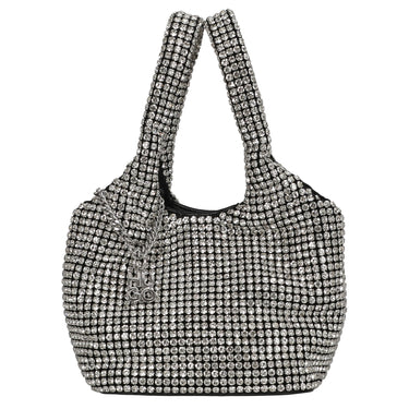 HUGO Women's Liora - Henkeltasche 14 cm (silver)