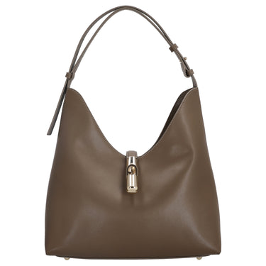 Furla Goccia M Hobo - Borsa a spalla 30.5 cm (muddy gray)