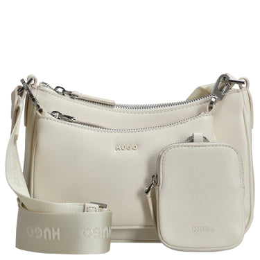 HUGO Women's Bel 2.0 - Borsa a tracolla 22 cm (open white)