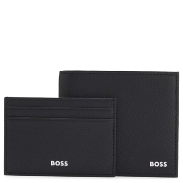 BOSS Men GB Coffret cadeau - Portefeuille, porte-cartes et porte-clés 11 cm (black)