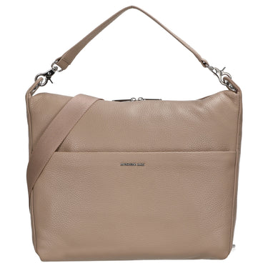 Mandarina Duck Mellow Leather Hobo - Schultertasche 33 cm (warm taupe)