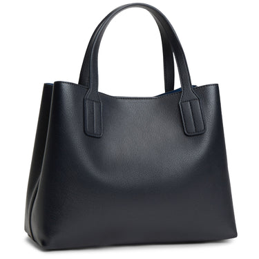 Tommy Hilfiger Icon Mini Satchel - Borsa a mano 28 cm (space blue)