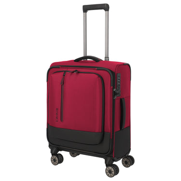 Travelite Crosslite - Valise cabine à 4 roulettes S 55 cm (red)