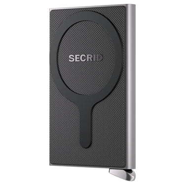 Secrid Cardprotector Fluted for Magsafe - Geldbörse 6cc 10.2 cm (silver)