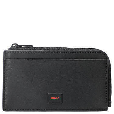 HUGO Men Ethon Zip Card Case - Portacarte di credito 4cc 13 cm (black)