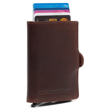 The Chesterfield Brand Lagos - Credit Card Case 6cc 10 cm RFID (brown)