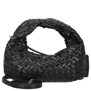 Les Visionnaires Greta Micro Weave Glossy - Henkeltasche (black)