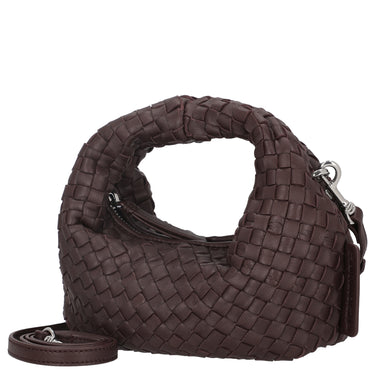 Les Visionnaires Greta Micro Weave Silky - Borsa a mano 20 cm (aubergine)
