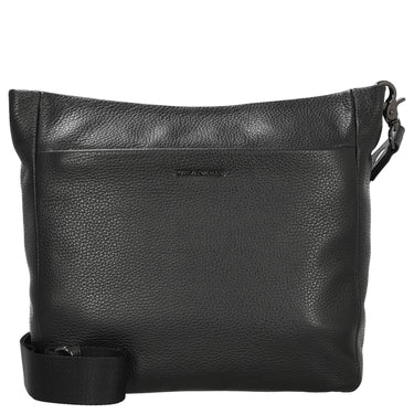 Mandarina Duck Mellow Leather - Umhängetasche L 35 cm (nero)