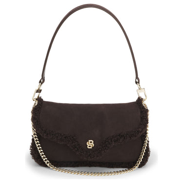 BOSS Women Beyond S FSB SH - Borsa a tracolla 25.5 cm (dark brown)