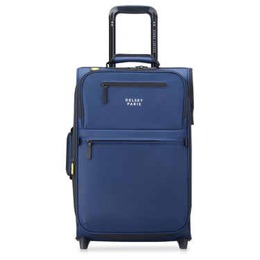 Delsey Paris Maubert 2.0 - Trolley de cabina de 2 ruedas 55 cm expandible (azul marino)