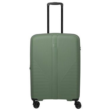Travelite Air Stripe - 4-Rollen-Trolley 66 cm erw. (green)