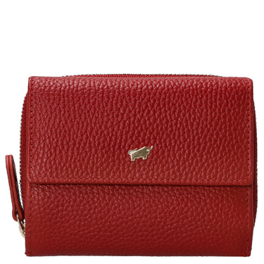 Braun Büffel Asti - Portefeuille zippé M 8cc 12 cm (rouge)