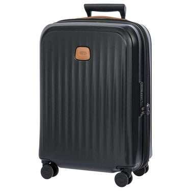 Brics Taormina - 4-Rollen-Kabinentrolley S 55 cm erw. USB (schwarz)
