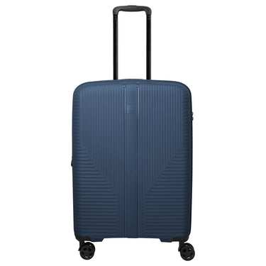 Travelite Air Stripe - 4-Rollen-Trolley 66 cm erw. (navy)