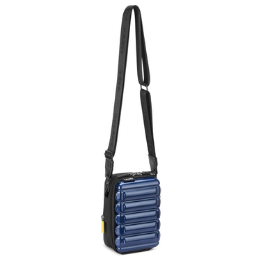 Delsey Paris Shadow 5.0 - Borsa a tracolla 20 cm espandibile (marineblau)