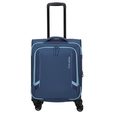 Travelite Corsiica - 4-Wheel Cabin Trolley S 55 cm expandable (blue)