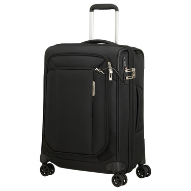 Samsonite Selection Respark - Valise cabine à 4 roulettes 55 cm extensible (ozone black)