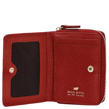 Braun Büffel Asti Mini - Geldbörse 5cc 10 cm (rot)