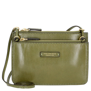 The Bridge Rustici - Sacoche 21 cm (verde fico)