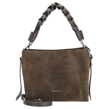 Coccinelle Boheme Suede - Sac bandoulière 23 cm (fango/fango)