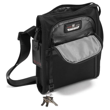 TUMI Alpha - Umhängetasche. ballistisches Nylon 24 cm (schwarz)