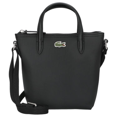 Lacoste Mini-Tote L.12.12 Concept - Borsa a mano 18 cm (black)