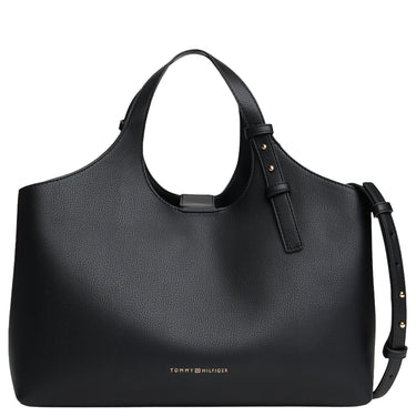 Tommy Hilfiger Logo - Borsa a mano 35 cm (black)