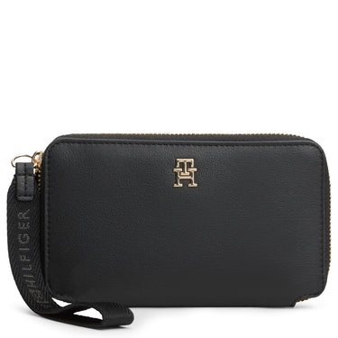Tommy Hilfiger Logotape Compact Zip - Geldbörse 4cc 15 cm (black)