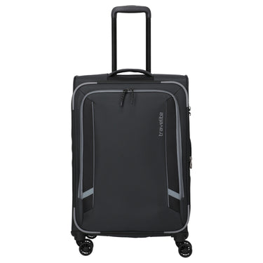 Travelite Corsiica - 4-Wheel Trolley M 67 cm expandable (black)