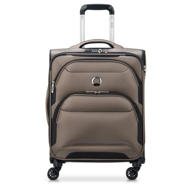 Delsey Paris Sky Max 2.0 Slim Line - Valise cabine à 4 roulettes 55 cm (beige)