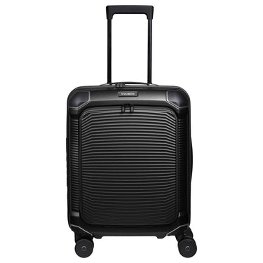 Travelite Millennium - Trolley cabine à 4 roulettes avec poche avant S 55 cm (black)