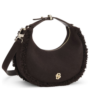 BOSS Women Beyond S HM SH - Borsa a spalla 21 cm (dark brown)