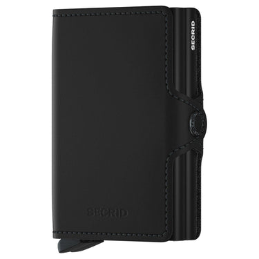 Secrid Matte Twinwallet - Geldbörse 12cc 7 cm RFID (black)