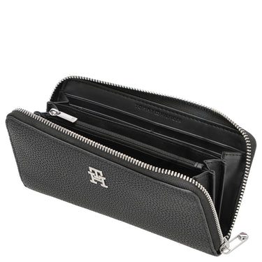 Tommy Hilfiger TH Emblem - Geldbörse L 12 cc 19 cm (schwarz)