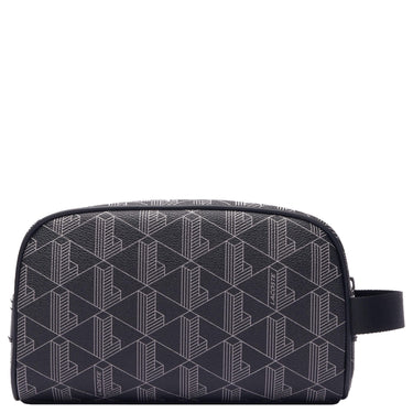 Lacoste The Blend - Kulturbeutel 22 cm (monogram noir gris)