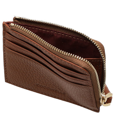 Coccinelle Tassel - Kreditkartenetui 6cc 10 cm (cognac)
