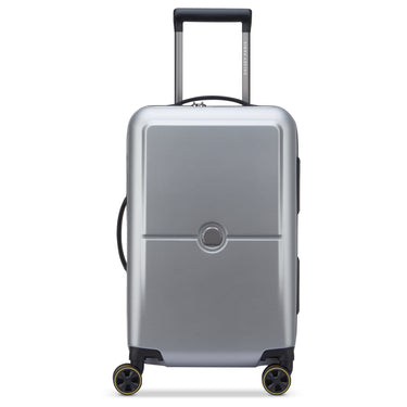 Delsey Paris Turenne 2.0 - Trolley de cabina con 4 ruedas 55 cm (plata)