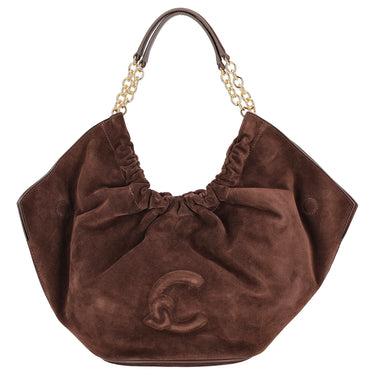 Coccinelle Smash Suede Bim - Schultertasche 27 cm (brunette/brunet)