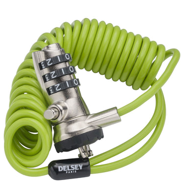 Delsey Paris Travel Computer-Security Cable Lock (hellgruen)
