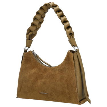 Coccinelle Boheme Suede Bimaterial - Sac bandoulière 30 cm (seagras/seagras)