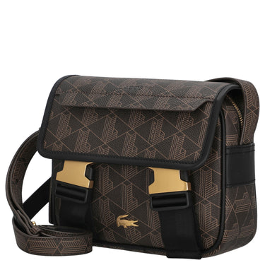 Lacoste The Blend Messenger Bag - Umhängetasche 21.5 cm (mono slate black shitake)