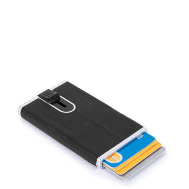 Piquadro Black Square - Kreditkartenetui 5cc 10 cm (black)