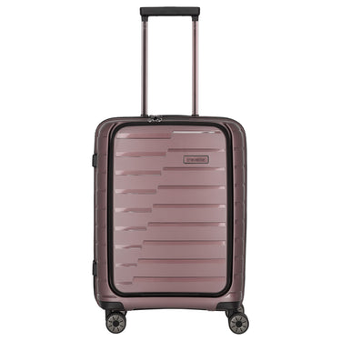 Travelite Air Base - 4-Wheel Cabin Trolley with Front Pocket S 55 cm (flieder)