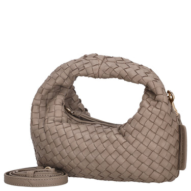 Les Visionnaires Greta Micro Weave Silky - Borsa a mano 20 cm (cappuccino beige)