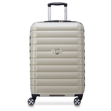 Delsey Paris Shadow 5.0 - Valise trolley 4 roues extensible 66 cm (ivoire)